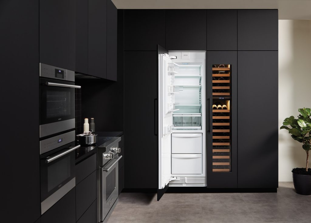 New Sub-Zero Designer Series Refrigeration - Opened Left