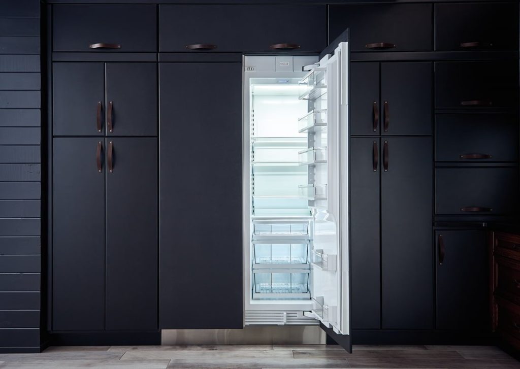 New Sub-Zero Designer Series Refrigeration - Opened Right