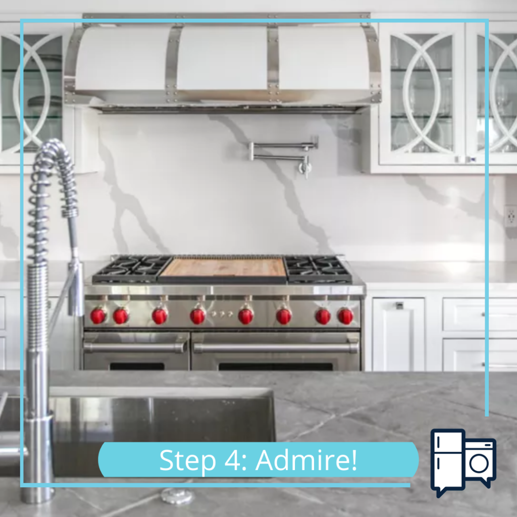 Admire Your Sparkling Like-New Griddle