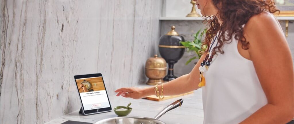 Monogram's guided cooking features improve your cooking experience