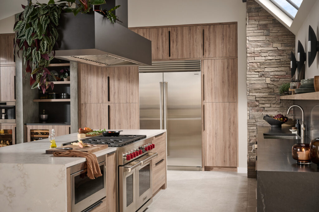 Sub-Zero, Wolf, and Cove modern, highend kitchen