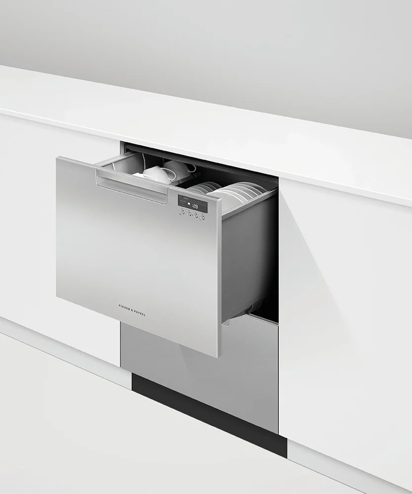 Dishwasher - Fisher & Paykel Double DishDrawer™ Dishwasher: Stainless Steel, Tall